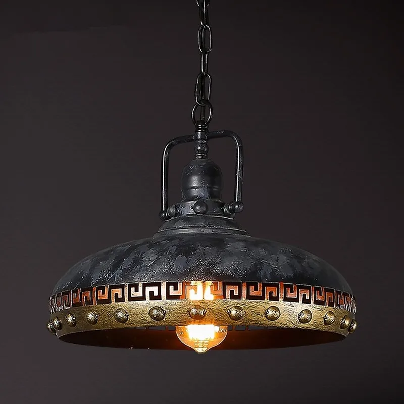 

Винтажный Лофт стиль Led промышленная фурнитура для подвесного светильника Ретро лампа подвесные светильники для гостиной спальни столовой...