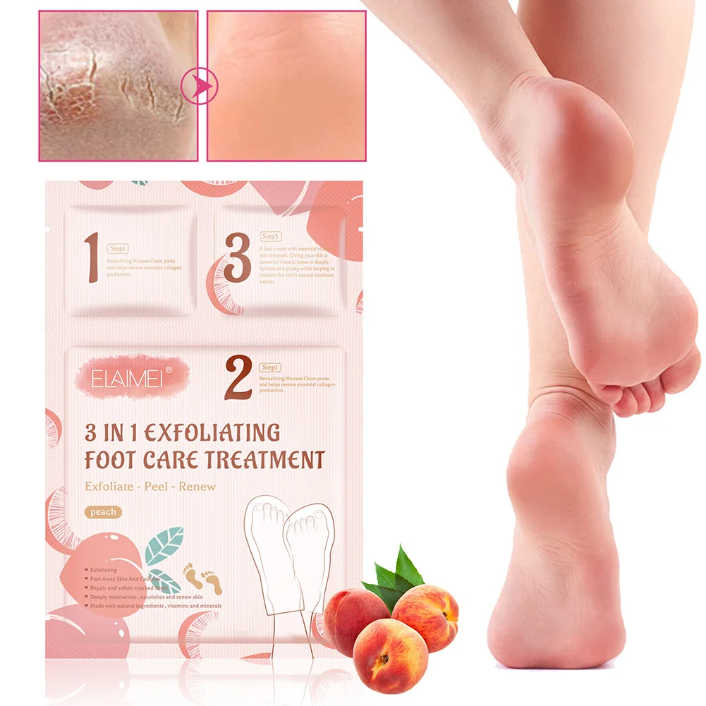 3 in 1 Nourishing Feet Mask Moisturizing Heel Peeling Exfoliating Foot Mask Dead Skin Calluses Remove Foot Skin Care Tool
3 in 1 Nourishing Feet Mask Moisturizing Heel Peeling Exfoliating Foot Mask Dead Skin Calluses Remove Foot Skin Care Tool