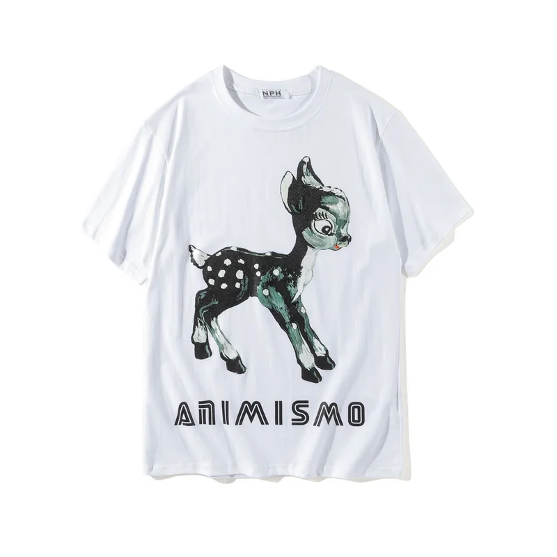 New High Punk Men Fashion T Shirts Small Deer T-Shirt Hip Hop Skateboard Street Cotton T-Shirts Tee Top #G42
New High Punk Men Fashion T Shirts Small Deer T-Shirt Hip Hop Skateboard Street Cotton T-Shirts Tee Top #G42