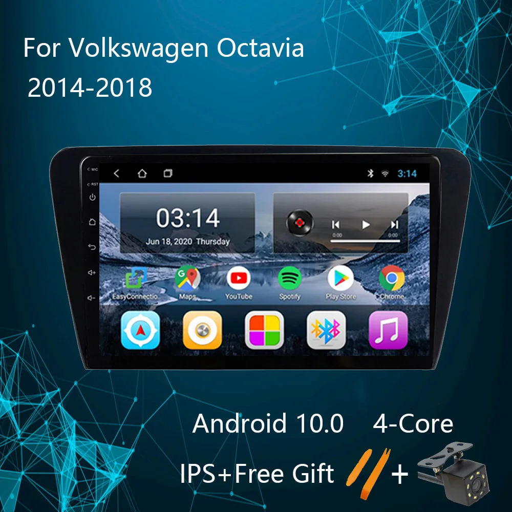 Android 10.0 For Skoda Octavia 3 A7 2014-2018 Car Radio Multimedia Video Player Navigation GPS 2Din Serero DSP Carplay Bluetooth
Android 10.0 For Skoda Octavia 3 A7 2014-2018 Car Radio Multimedia Video Player Navigation GPS 2Din Serero DSP Carplay Bluetooth