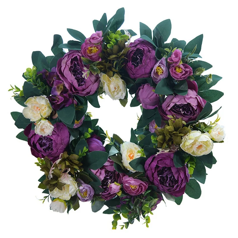 Artificial Peony Wreath Spring Summer Wreath for Front Door Wedding Backdrop Arch Wall Window Party Farmhouse Home Decor
Artificial Peony Wreath Spring Summer Wreath for Front Door Wedding Backdrop Arch Wall Window Party Farmhouse Home Decor