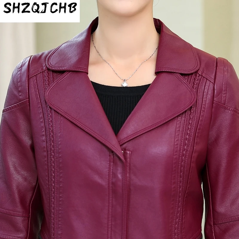 JCHB 2021 Women's Leather Jacket Pu Leather Coat Spring Autumn Faux Leather Jackets Women Slim Fit 156667604655199 KJ4392
JCHB 2021 Women's Leather Jacket Pu Leather Coat Spring Autumn Faux Leather Jackets Women Slim Fit 156667604655199 KJ4392