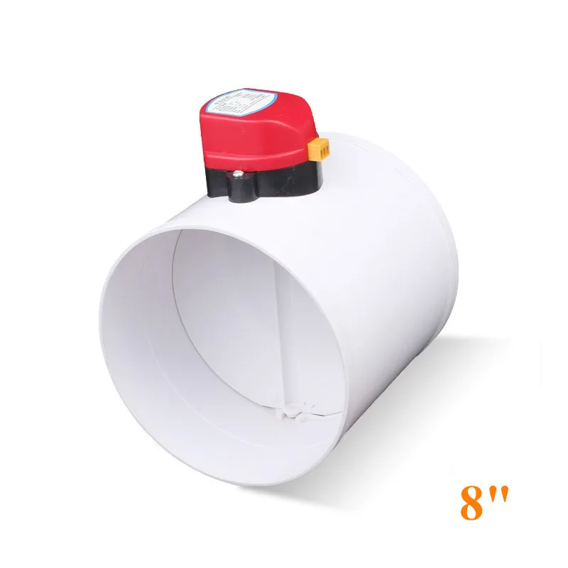 HVAC 200mm air damper valve electric motorized check valve for 8 inch ventilation solenoid valve with actuator 220V 24V 12V
HVAC 200mm air damper valve electric motorized check valve for 8 inch ventilation solenoid valve with actuator 220V 24V 12V