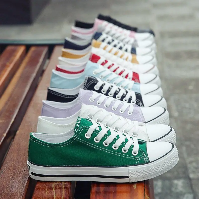 Кеды женские с вулканизированной подошвой, дышащие холщовые кроссовки, на шнуровке, Повседневная прогулочная обувь, однотонные, весна-осен...
Кеды женские с вулканизированной подошвой, дышащие холщовые кроссовки, на шнуровке, Повседневная прогулочная обувь, однотонные, весна-осен...