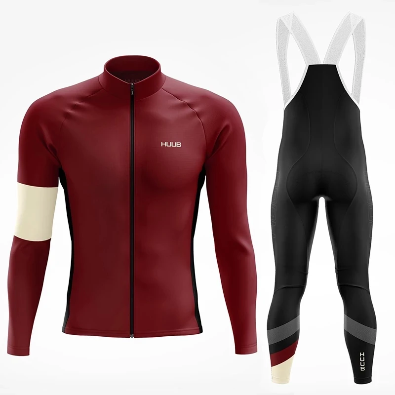 HUUB 2021 New Autumn Cycling Clothing Long Sleeve Contrasting Color Design Road Bike Bibshorts Set MTB Maillot
HUUB 2021 New Autumn Cycling Clothing Long Sleeve Contrasting Color Design Road Bike Bibshorts Set MTB Maillot