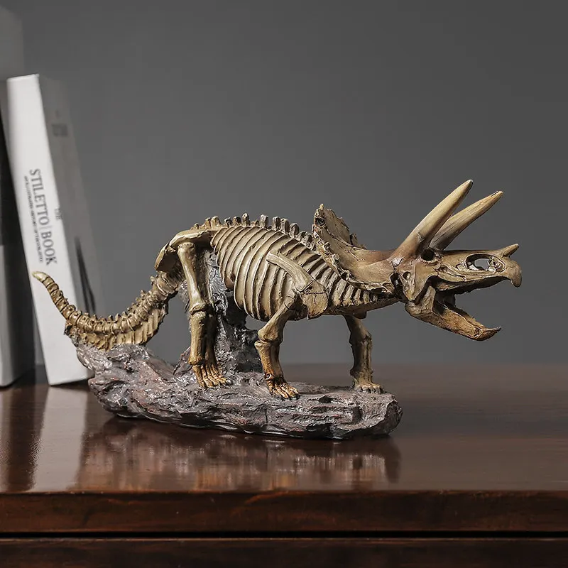 Triceratops Resin Statue Home Decoration Ornaments Living Room Crafts Sculpture Animal Model Ornaments
Triceratops Resin Statue Home Decoration Ornaments Living Room Crafts Sculpture Animal Model Ornaments