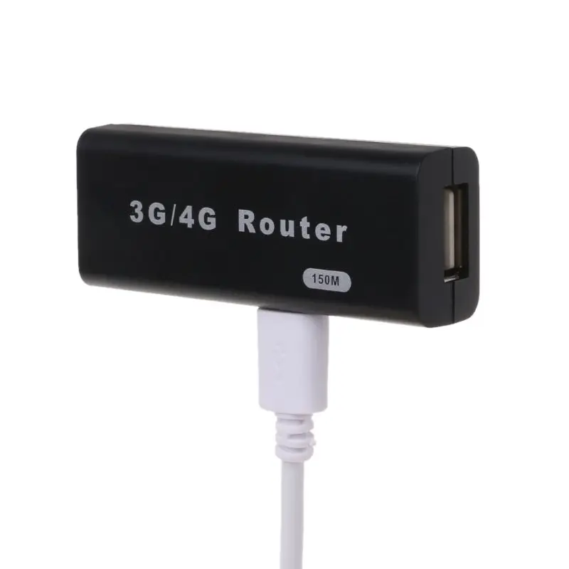 

Mini Portable 3G WiFi Wlan Hotspot AP Client 150Mbps USB Wireless Router new Sharing Modem for Travel Car Bus Network Hot Spot
