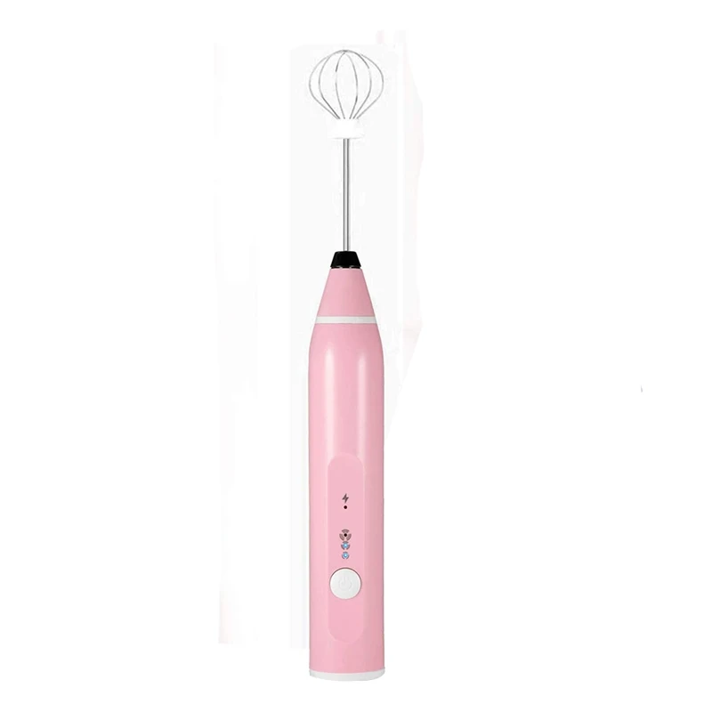 Milk Frother Handeld Electric Whisk for Baking Coffee Frother Jug USB Rechargeable Three-Speed Adjustment Milk Bubbler
Milk Frother Handeld Electric Whisk for Baking Coffee Frother Jug USB Rechargeable Three-Speed Adjustment Milk Bubbler