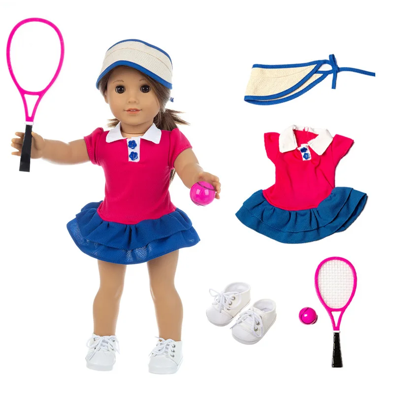 18 inch Sharpie doll rebirth doll outdoor tennis racket Set Girl Doll birthday present
18 inch Sharpie doll rebirth doll outdoor tennis racket Set Girl Doll birthday present