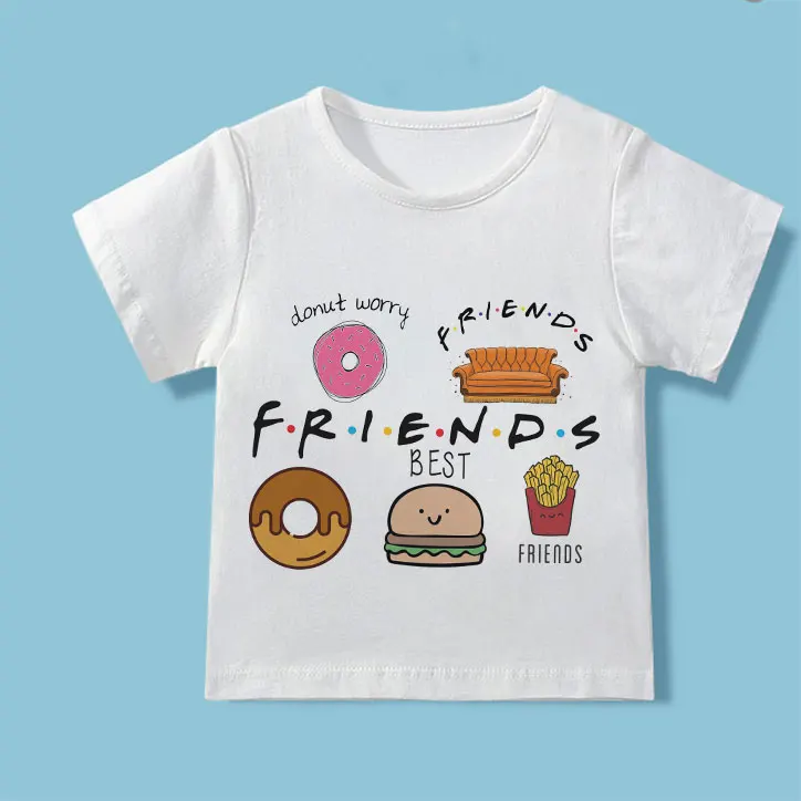 Vogue Friends Letter Leisure Printing Boy Tshirts Kids Short Sleeve Comfortable Summer T Shirt Girl Cartoon Kawaii White Clothes
Vogue Friends Letter Leisure Printing Boy Tshirts Kids Short Sleeve Comfortable Summer T Shirt Girl Cartoon Kawaii White Clothes