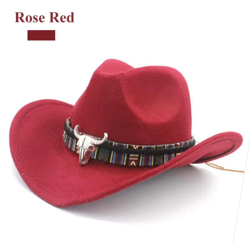 Unisex Ethnic Style Western Cowboy Hat Wool Hat Jazz Hat Western Cowboy Hat for men women adult fishing hat C 
Unisex Ethnic Style Western Cowboy Hat Wool Hat Jazz Hat Western Cowboy Hat for men women adult fishing hat C