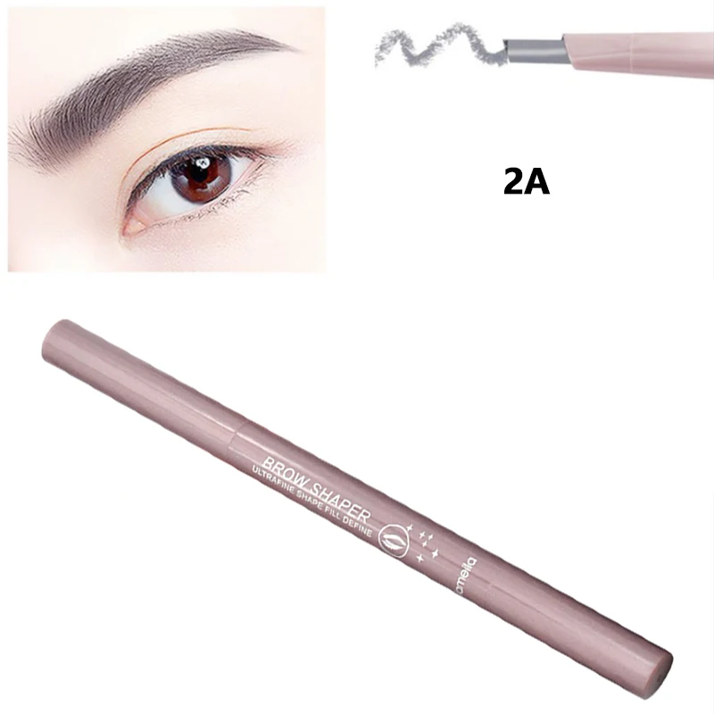 Двухсторонний карандаш для бровей, водостойкий, не задирает, легко окрашивает, долговечный карандаш для бровей для начинающих
Двухсторонний карандаш для бровей, водостойкий, не задирает, легко окрашивает, долговечный карандаш для бровей для начинающих