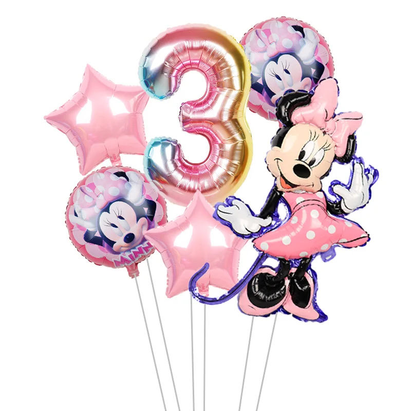 1set Disney Pink Minnie Mouse Foil Balloons Girl's Birthday Party Decorations Kids Toys Baby Shower Supplies Air Balls Baby Love
1set Disney Pink Minnie Mouse Foil Balloons Girl's Birthday Party Decorations Kids Toys Baby Shower Supplies Air Balls Baby Love