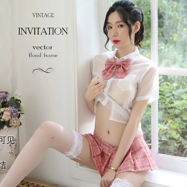 Japanese Lolita School Girl Student Uniform Sexy Cosplay Lingerie Costumes Women Role Play Babydoll Sleepwear Lace Miniskirt
Japanese Lolita School Girl Student Uniform Sexy Cosplay Lingerie Costumes Women Role Play Babydoll Sleepwear Lace Miniskirt
