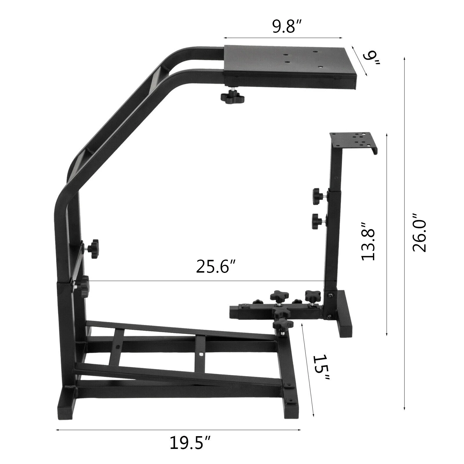 VEVOR Racing Simulator Steering Wheel Stand for Logitech G29 G27 G25 G920 PS4 T300RS T500RS Gaming Cockpit Simulator Wheel Stand
VEVOR Racing Simulator Steering Wheel Stand for Logitech G29 G27 G25 G920 PS4 T300RS T500RS Gaming Cockpit Simulator Wheel Stand