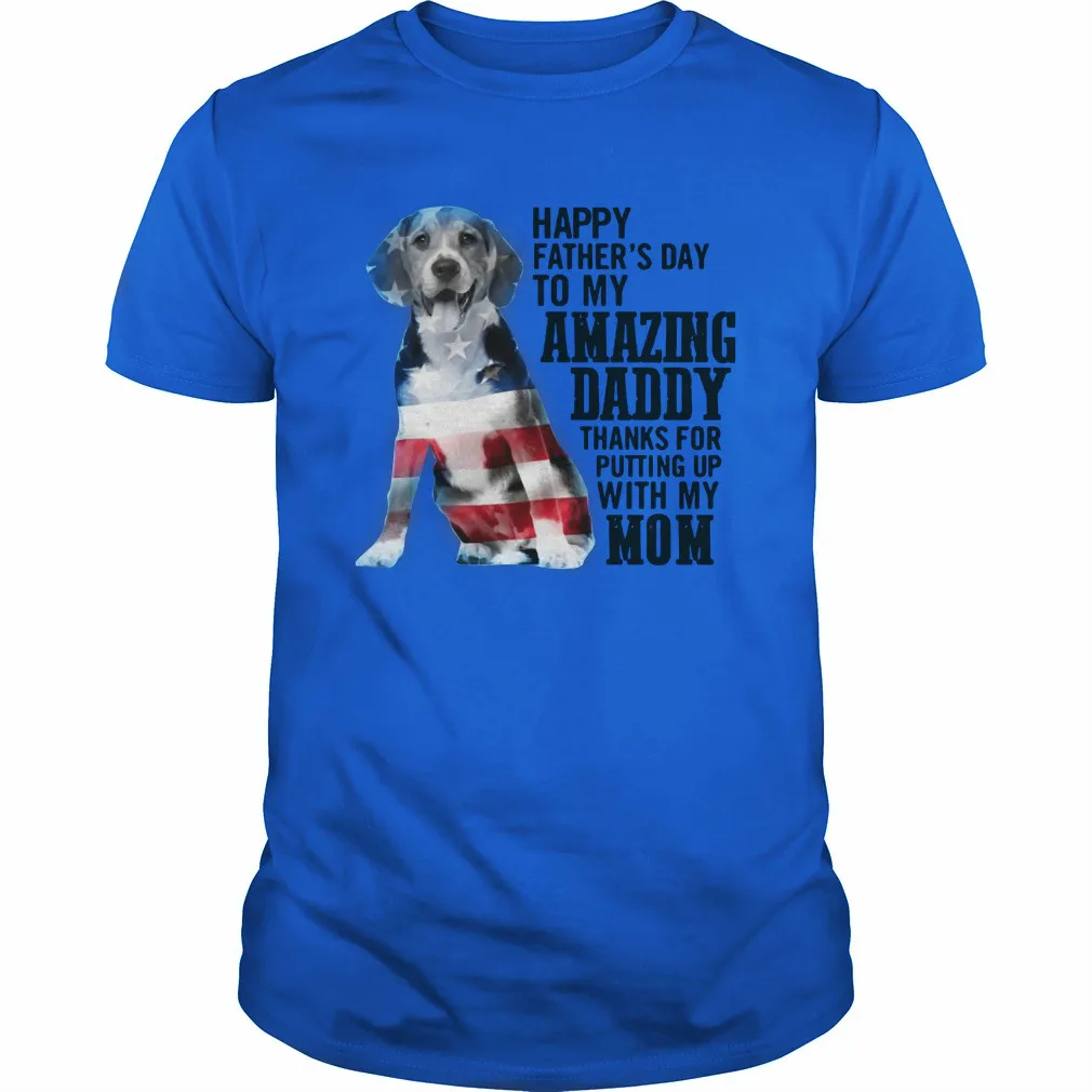 Happy Father's Day America Flag Dog Printed Dog Lovers Gift T-Shirt. Summer Cotton Short Sleeve O-Neck Mens T Shirt New S-3XL
Happy Father's Day America Flag Dog Printed Dog Lovers Gift T-Shirt. Summer Cotton Short Sleeve O-Neck Mens T Shirt New S-3XL