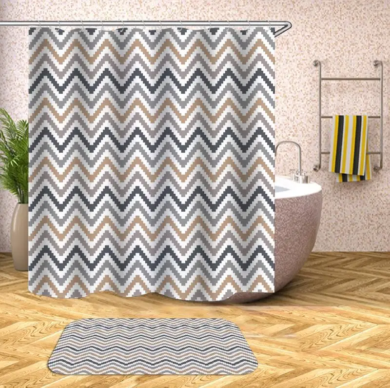 35 Stripes Bathroom Shower Curtain Geometric Printed Waterproof Bath Curtains for Bathtub Bathing Cover Large Wide
35 Stripes Bathroom Shower Curtain Geometric Printed Waterproof Bath Curtains for Bathtub Bathing Cover Large Wide