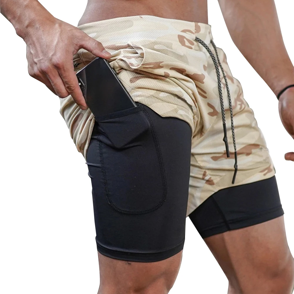 2021 Men Camo Double-deck Running Shorts Double-layer Quick Dry GYM Sport Shorts Fitness Jogging Workout Men Sports Short Pants
2021 Men Camo Double-deck Running Shorts Double-layer Quick Dry GYM Sport Shorts Fitness Jogging Workout Men Sports Short Pants