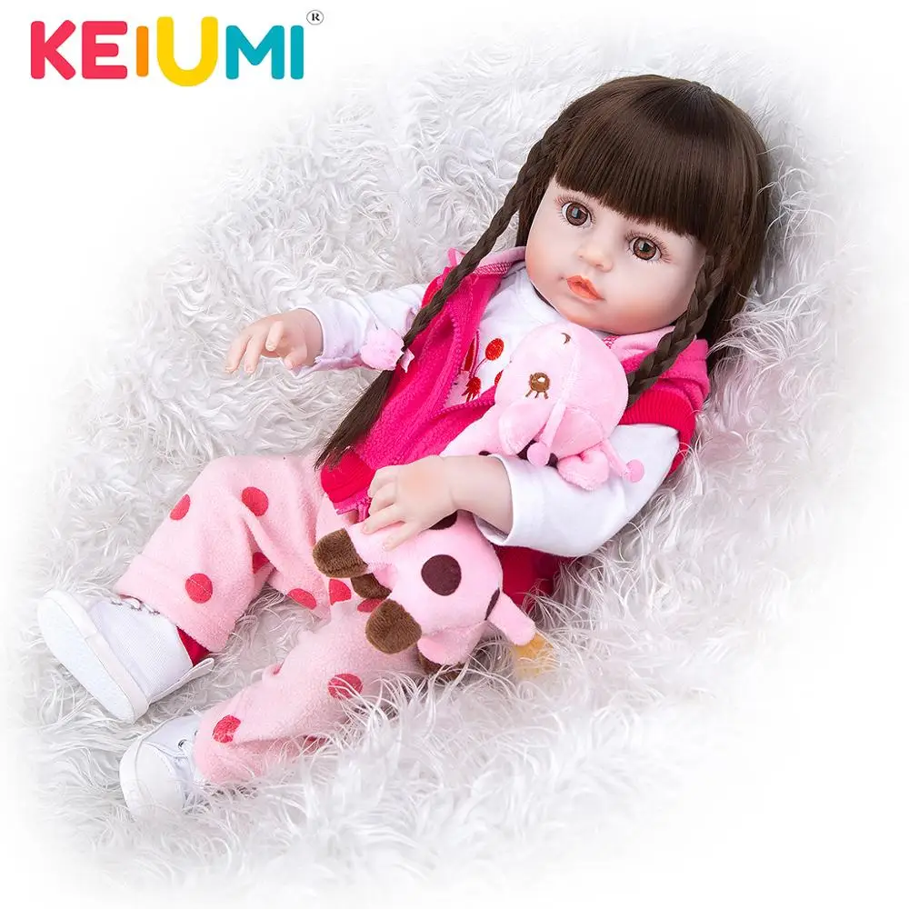 Силиконовые куклы реборн KEIUMI, 19 дюймов, «сделай сам», средние длинные волосы, полностью силиконовые куклы Реборн, детские игрушки, подарки д...
Силиконовые куклы реборн KEIUMI, 19 дюймов, «сделай сам», средние длинные волосы, полностью силиконовые куклы Реборн, детские игрушки, подарки д...