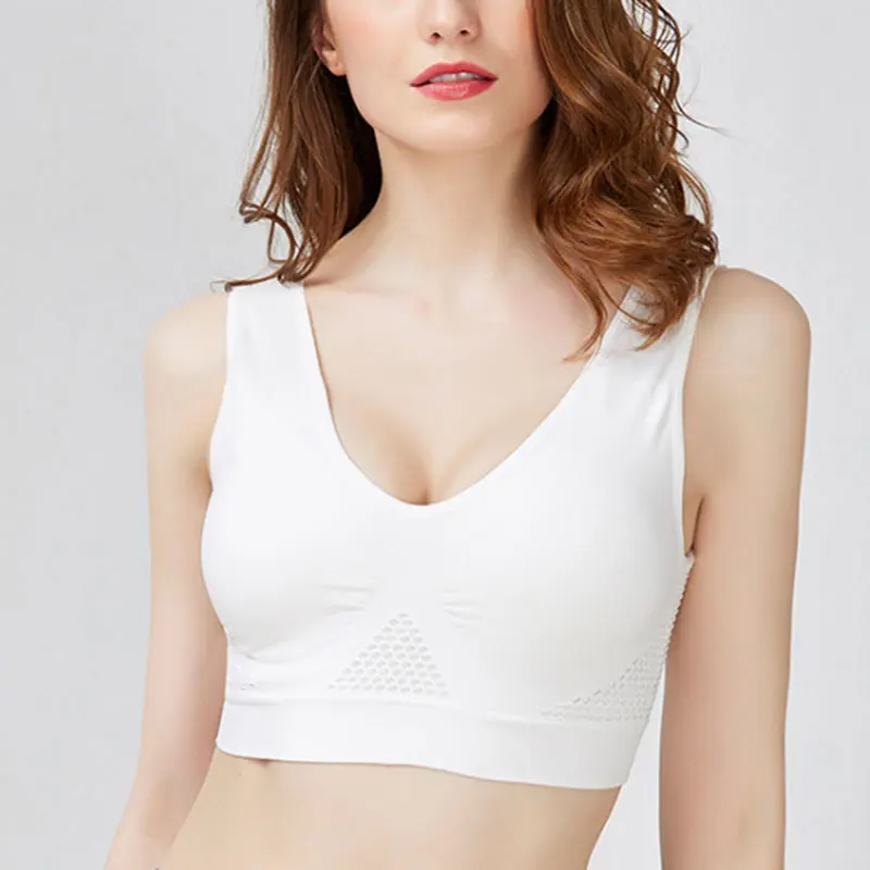 Breathable Sports Bras Women Hollow Out Padded Sports Bra Top Plus Size Gym Running Fitness Yoga Sports Tops TT@88
Breathable Sports Bras Women Hollow Out Padded Sports Bra Top Plus Size Gym Running Fitness Yoga Sports Tops TT@88