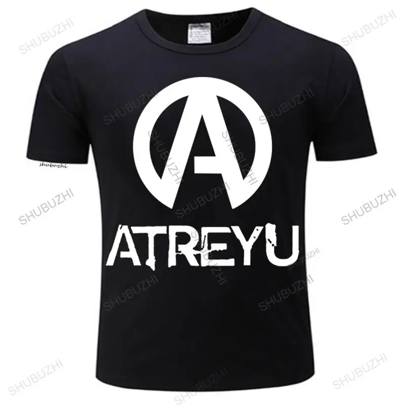 Мужская футболка shubuzhi, новинка, Мужская черная футболка Atreyu с логотипом американского металлического ремешка, забавная футболка в подарок, ...
Мужская футболка shubuzhi, новинка, Мужская черная футболка Atreyu с логотипом американского металлического ремешка, забавная футболка в подарок, ...