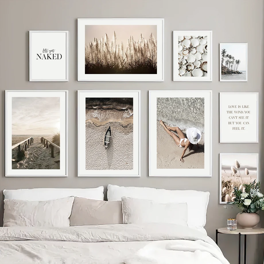 Sea Beach Bridge Reed Palm Tree Wall Art Canvas Painting Nordic Posters And Prints Landscape Wall Pictures For Living Room Decor
Sea Beach Bridge Reed Palm Tree Wall Art Canvas Painting Nordic Posters And Prints Landscape Wall Pictures For Living Room Decor