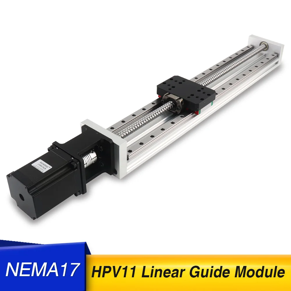 HPV11 ball screw SFU1204 SFU1210 with Linear Guides MGN12 same size with NEMA23 stepper motor 23HS7628 for CNC milling machine
HPV11 ball screw SFU1204 SFU1210 with Linear Guides MGN12 same size with NEMA23 stepper motor 23HS7628 for CNC milling machine