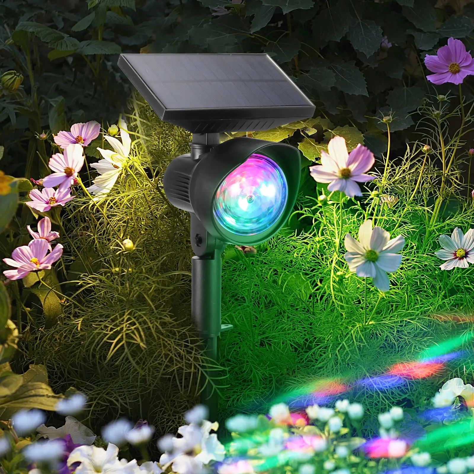 LED Solar Projection Light Outdoor Rotating Solar Lamp For Garden Landscape Yard Patio Driveway Walkway Lighting Lawn Lamp
LED Solar Projection Light Outdoor Rotating Solar Lamp For Garden Landscape Yard Patio Driveway Walkway Lighting Lawn Lamp
