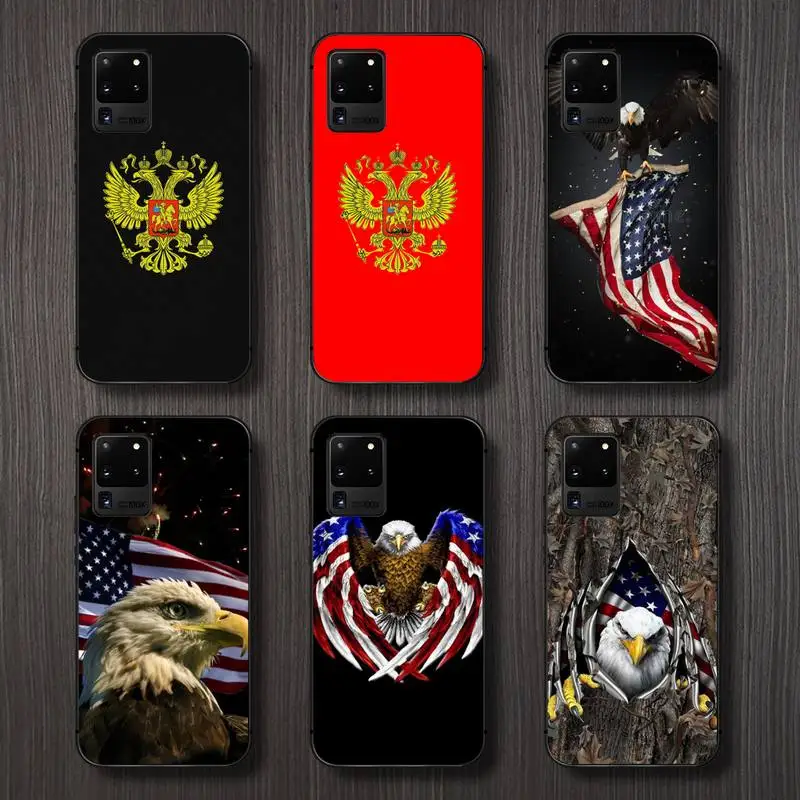 Russia Flag national emblem Phone Case For Samsung A32 A51 A52 A71 A50 A12 A21S S10 S20 S21 Plus Fe Ultra
Russia Flag national emblem Phone Case For Samsung A32 A51 A52 A71 A50 A12 A21S S10 S20 S21 Plus Fe Ultra