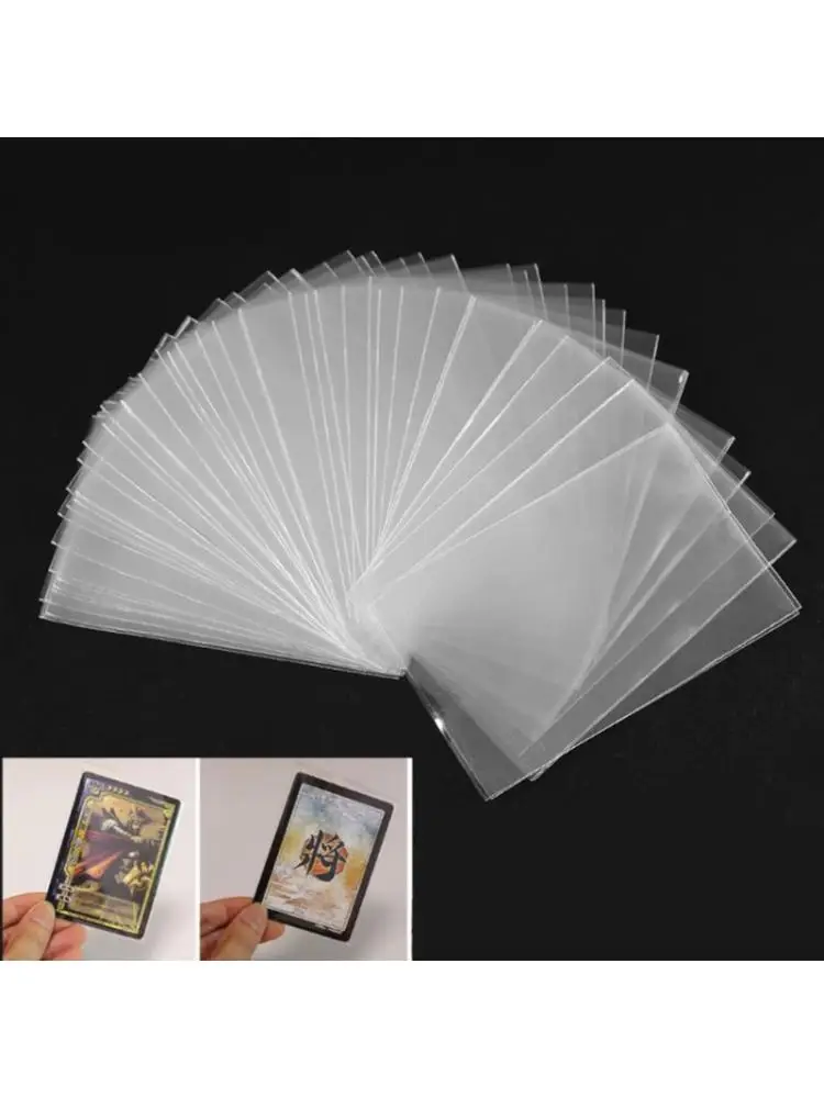 100Pcs Card Sleeves Magic Board Game Tarot Transparent Protector Case Holder Three Kingdoms Board Game Poker Cover
100Pcs Card Sleeves Magic Board Game Tarot Transparent Protector Case Holder Three Kingdoms Board Game Poker Cover