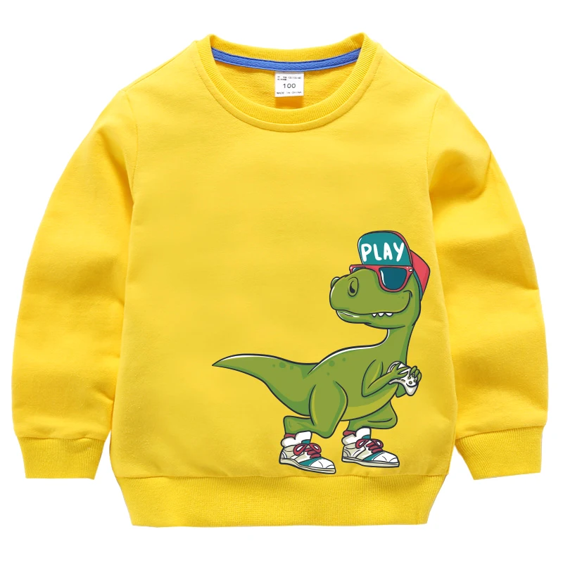 Boys Hoodies Sweatshirt Outerwear Kids Clothes Girls Children Tops Clothes Clothing Cotton Print Dinosaur Yellow Teenage
Boys Hoodies Sweatshirt Outerwear Kids Clothes Girls Children Tops Clothes Clothing Cotton Print Dinosaur Yellow Teenage