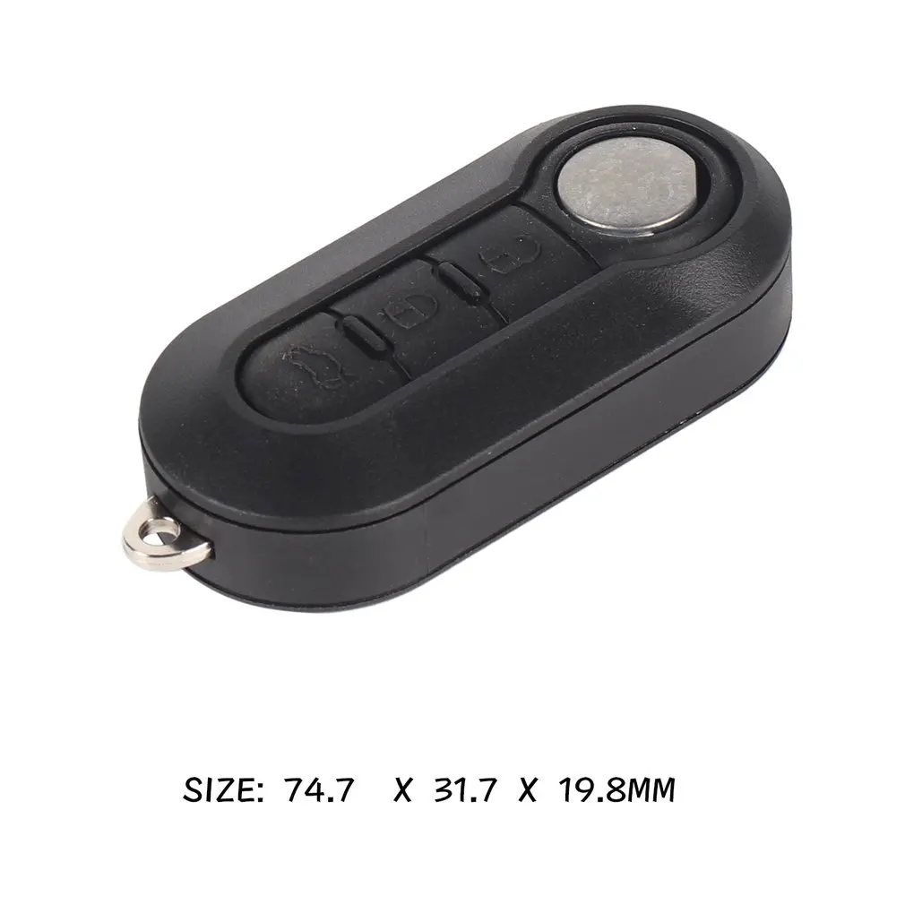 Black Scratch-resistant 3 Buttons Car Case Remote Control Key Cover Case Cover Shell Replacement for FIAT 500
Black Scratch-resistant 3 Buttons Car Case Remote Control Key Cover Case Cover Shell Replacement for FIAT 500