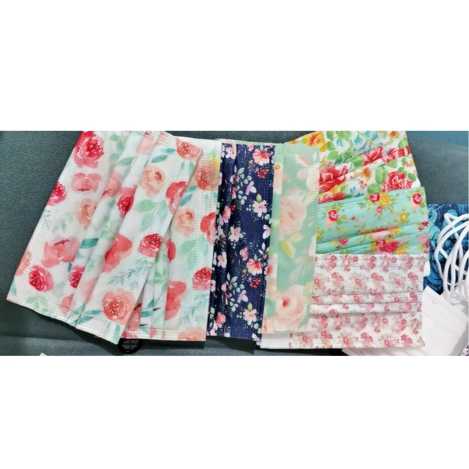 10pcs Face Masks Fashion Flower Printing Adult Disposable Breathable Windproof Mask 3 Layer Earring Face Mask Mascarillas
10pcs Face Masks Fashion Flower Printing Adult Disposable Breathable Windproof Mask 3 Layer Earring Face Mask Mascarillas