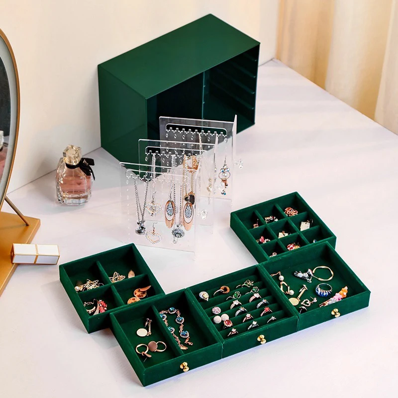 Vintage Jewlery Box Multi-Layer Plaid Jewlery Organizer Case Bracelet Necklace Earring Display Stand Storage Box High Capacity
Vintage Jewlery Box Multi-Layer Plaid Jewlery Organizer Case Bracelet Necklace Earring Display Stand Storage Box High Capacity
