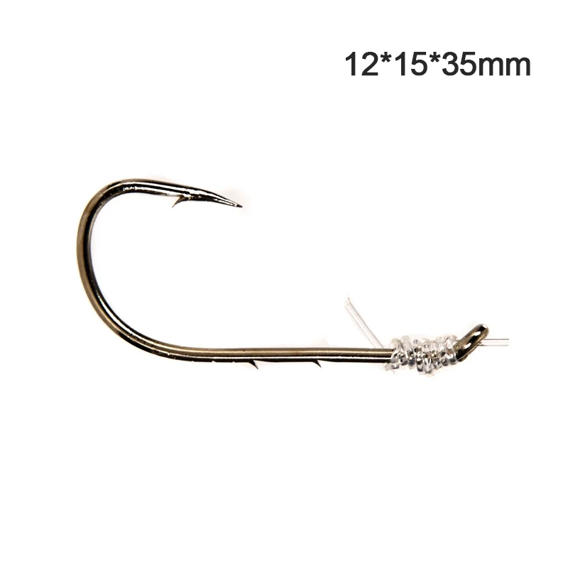 10pcs Fishing Hook With Fishing Line High Carbon Steel Barbed Hooks Tackle 
10pcs Fishing Hook With Fishing Line High Carbon Steel Barbed Hooks Tackle