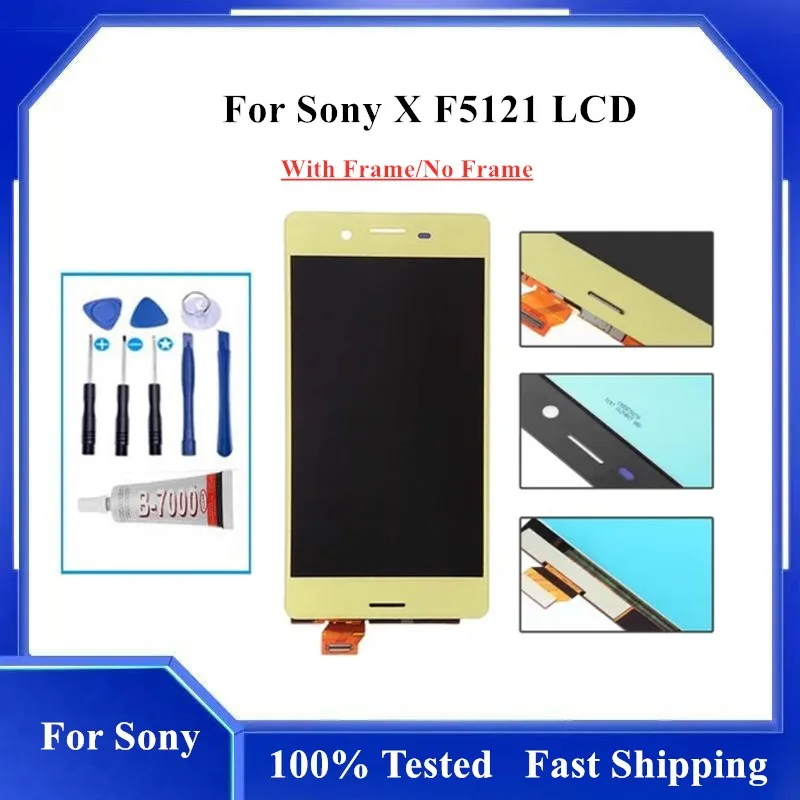 High Qaulity NEW LCD For Sony Xperia X LCD F5121 Touch Screen Digitizer Assembly With Frame For Sony Xperia X LCD F5121
High Qaulity NEW LCD For Sony Xperia X LCD F5121 Touch Screen Digitizer Assembly With Frame For Sony Xperia X LCD F5121