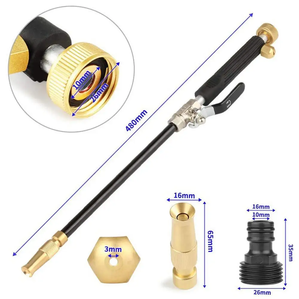 2-in-1 Garden Water Gun 2.0 - Water Jet Nozzle Fan Nozzle Safely Clean High Impact Washing Wand Water Spray Washer Water Gun
2-in-1 Garden Water Gun 2.0 - Water Jet Nozzle Fan Nozzle Safely Clean High Impact Washing Wand Water Spray Washer Water Gun