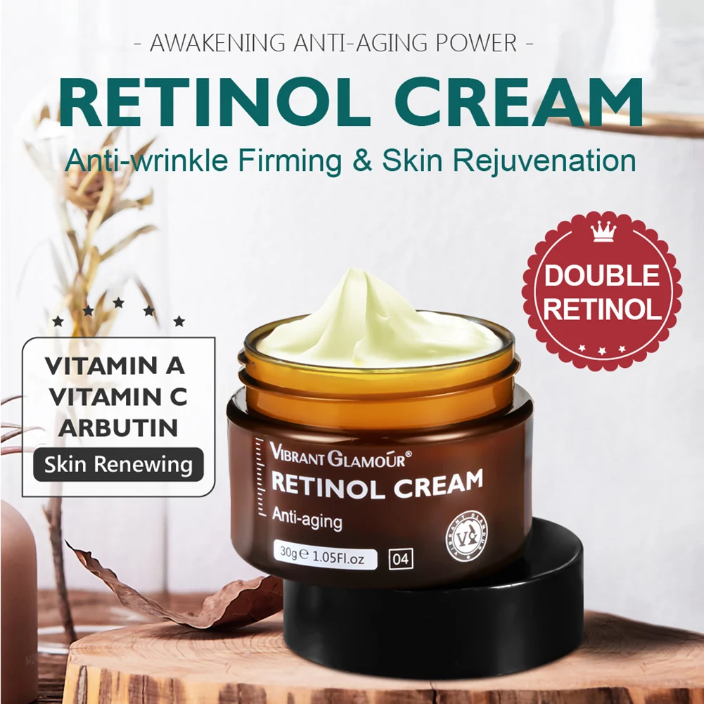 Retinol Facial Cream Firming Moisturizing Reduce Fine Lines Wrinkles Anti-Aging Face Cream Skin Whiten Tighten Cream Skin Care
Retinol Facial Cream Firming Moisturizing Reduce Fine Lines Wrinkles Anti-Aging Face Cream Skin Whiten Tighten Cream Skin Care