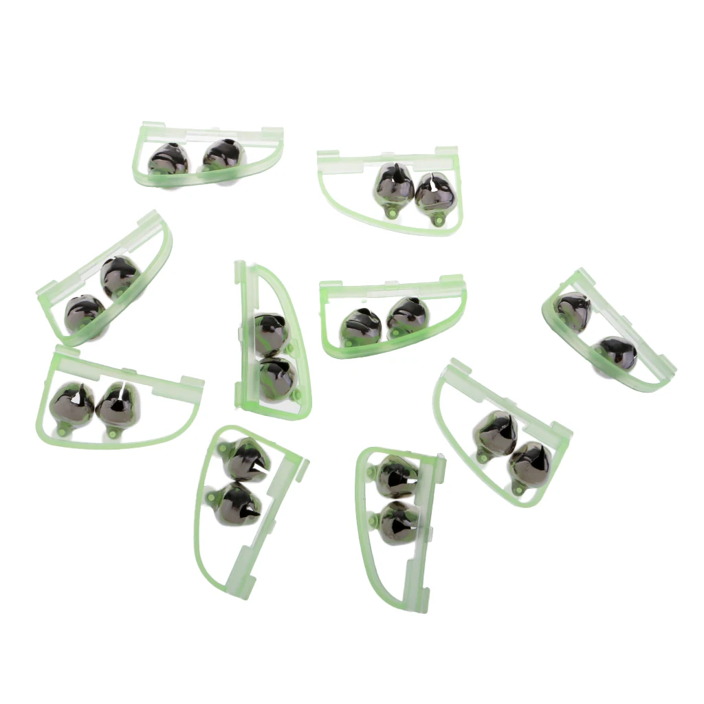 10x Double Eel Bells Catfish Bite Indicator Catfish Rod Bite Alarm Portable fast fishing rod fishing Tackle Accessorie Detector
10x Double Eel Bells Catfish Bite Indicator Catfish Rod Bite Alarm Portable fast fishing rod fishing Tackle Accessorie Detector