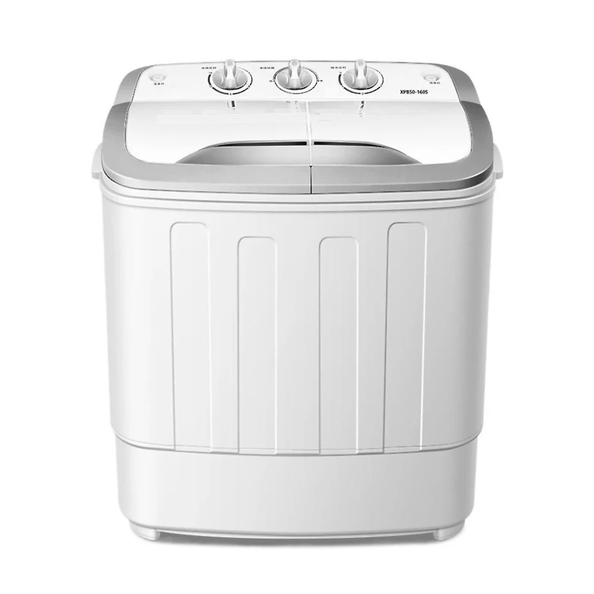 5kg Double Barrel Semi-Automatic Small Washing Machine Household Washer Mechanical Control Multifunction Home Barrel Type Washer
5kg Double Barrel Semi-Automatic Small Washing Machine Household Washer Mechanical Control Multifunction Home Barrel Type Washer