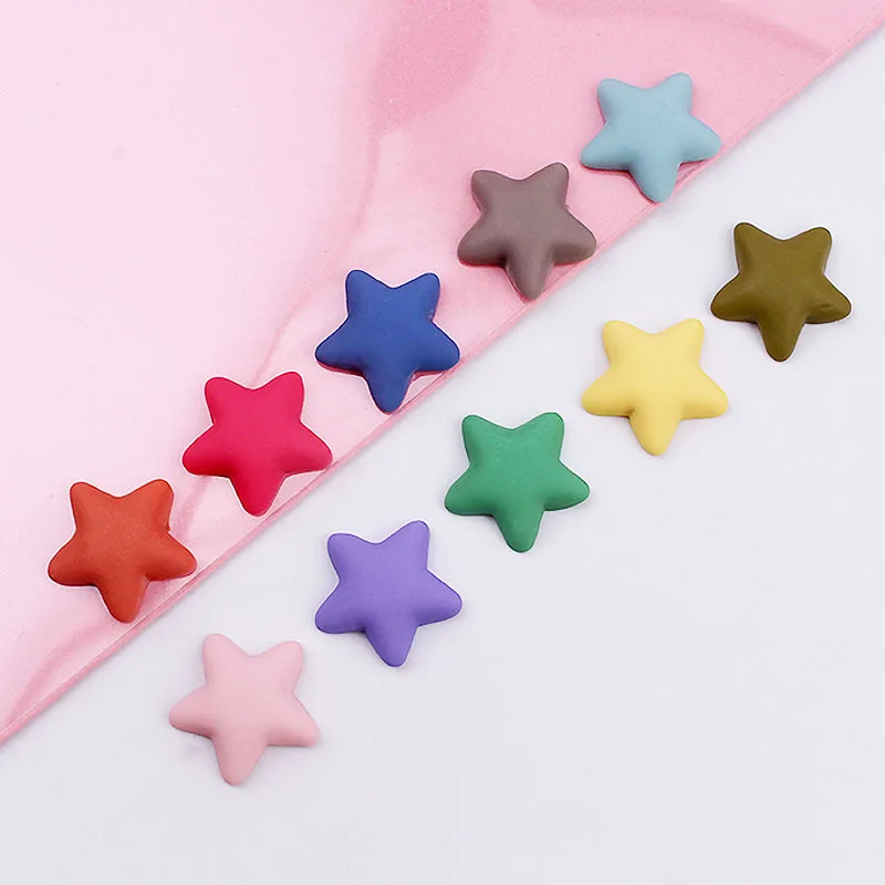 20Pcs Cute Five-pointed Star Flatback Resin Cabochon Scrapbooking DIY Phone Case Decoration Craft Accessories Hair Bows Center
20Pcs Cute Five-pointed Star Flatback Resin Cabochon Scrapbooking DIY Phone Case Decoration Craft Accessories Hair Bows Center