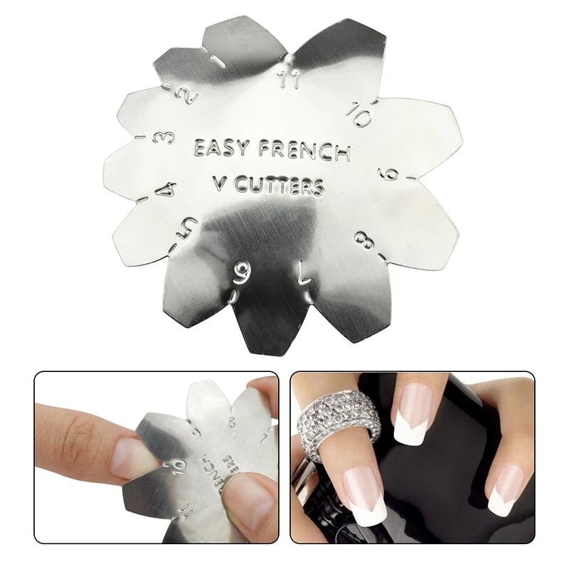 Nail Art Manicure Edge Trimmer Easy French Smile Line Cutter C- Curve Tool Clipper Plate Module Diy Stencil For Salon Home Use
Nail Art Manicure Edge Trimmer Easy French Smile Line Cutter C- Curve Tool Clipper Plate Module Diy Stencil For Salon Home Use