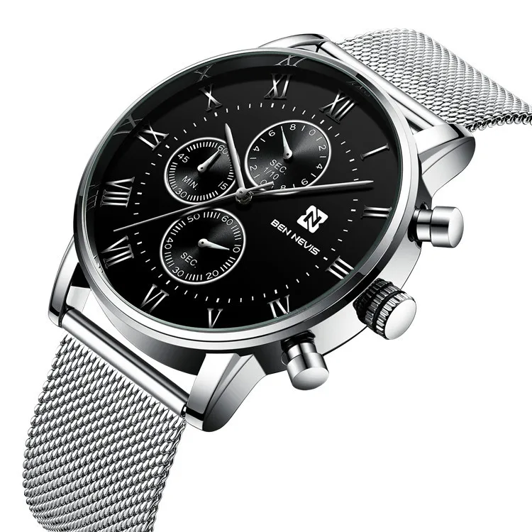 2021 New Quick Sell Quartz Watch Multifunctional 6-pin Fashion Business Watch Men's Waterproof
2021 New Quick Sell Quartz Watch Multifunctional 6-pin Fashion Business Watch Men's Waterproof