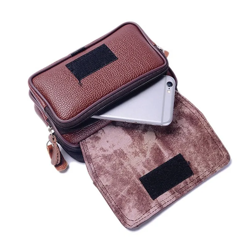 Men's Multifunction Waist Pack Phone Pocket Travel Purse Waist Bag Waterproof PU Leather Male Vintage Business Bag
Men's Multifunction Waist Pack Phone Pocket Travel Purse Waist Bag Waterproof PU Leather Male Vintage Business Bag