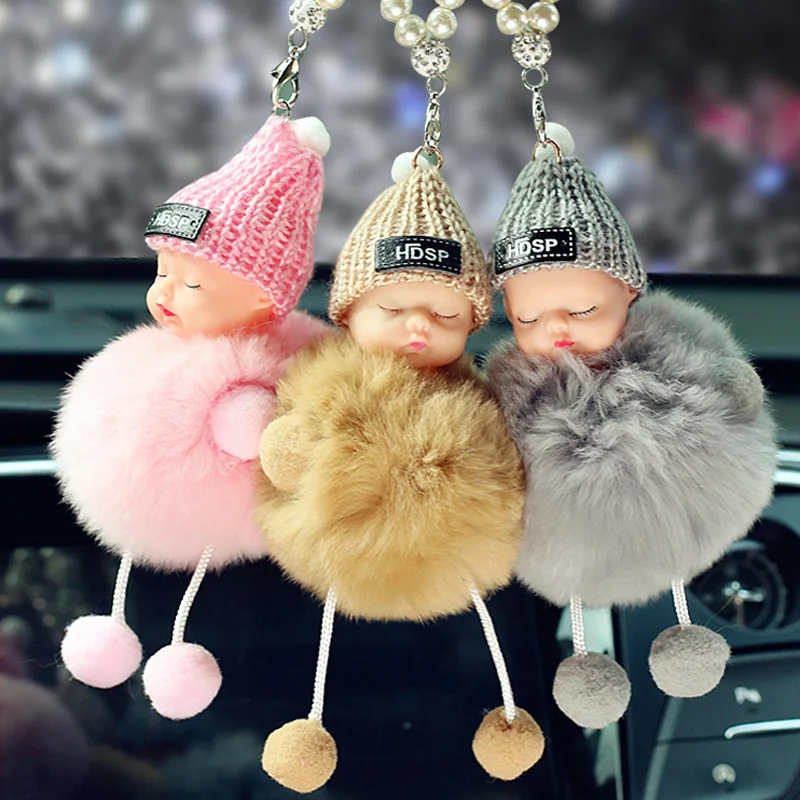 Car Pendant Car Rearview Mirror Ornaments Rabbit Fur Female Cute Doll Ornaments In The Car Dangle Suspension Trim Accessories
Car Pendant Car Rearview Mirror Ornaments Rabbit Fur Female Cute Doll Ornaments In The Car Dangle Suspension Trim Accessories
