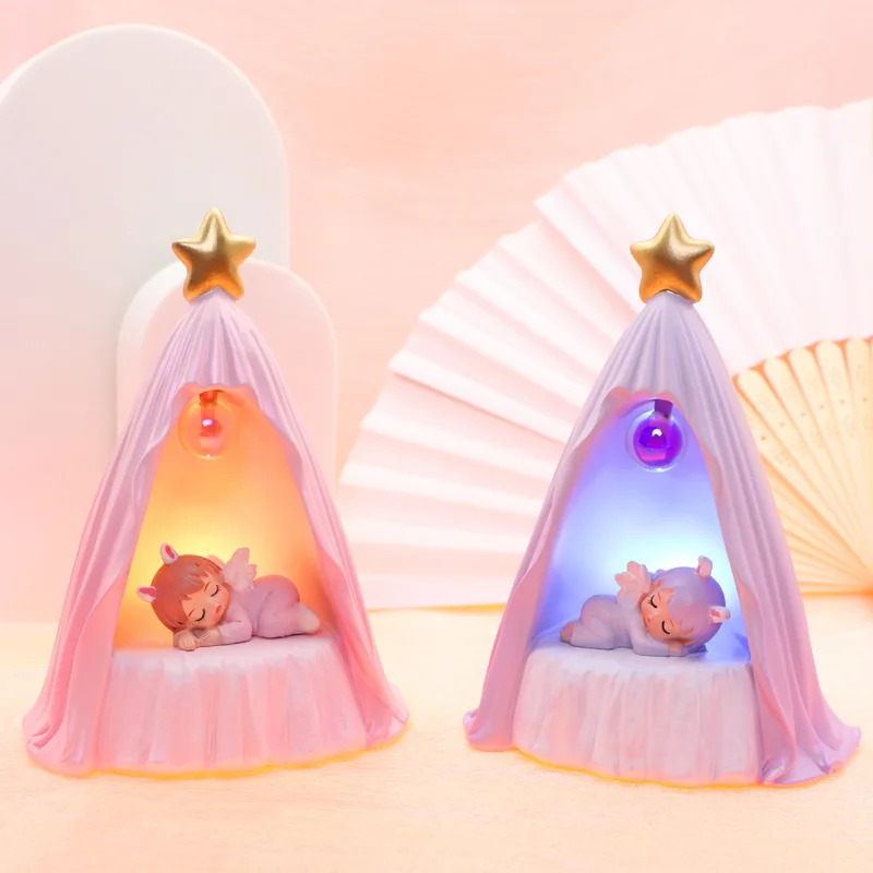 2021 New Cute Night Light Girl Angel Resin Statue Home Decor Mini Christmas Decorations Modern Home Decor Children Bedroom Decor
2021 New Cute Night Light Girl Angel Resin Statue Home Decor Mini Christmas Decorations Modern Home Decor Children Bedroom Decor