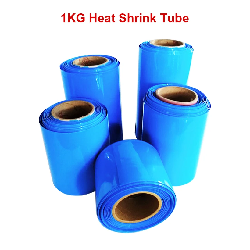 

1KG Heat Shrink Tube For 18650 Lithium Battery Li-ion Wrap Cover Skin PVC Shrinkable Tubing Film Cable Sleeves Insulation Casing