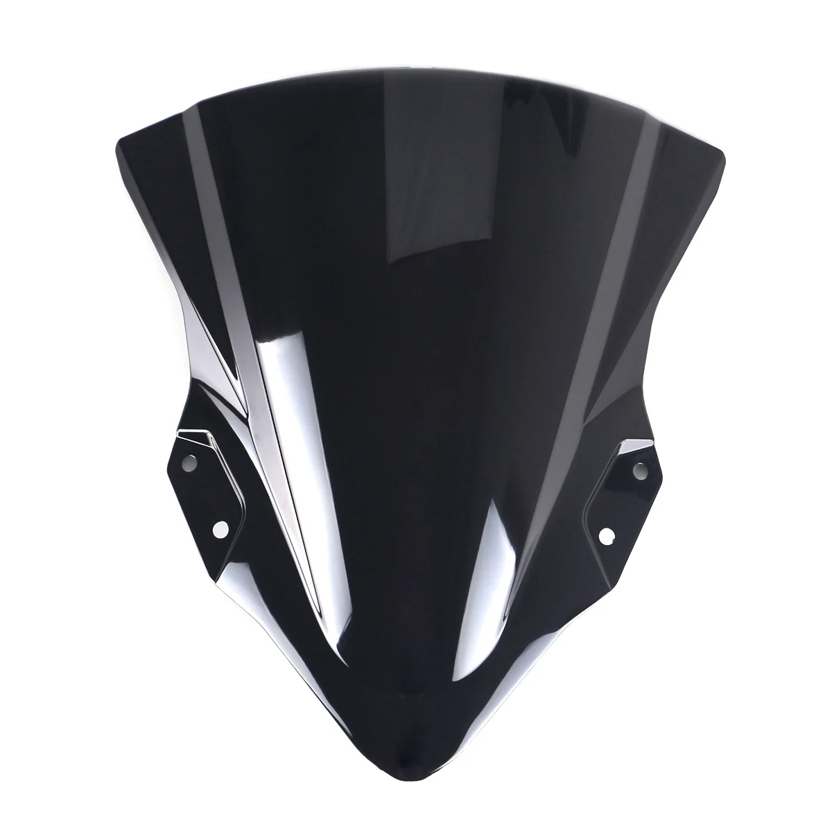 Ветровое стекло мотоцикла для Kawasaki Ninja 400 250 EX400 2018 2019 2020 с двойными пузырьками -