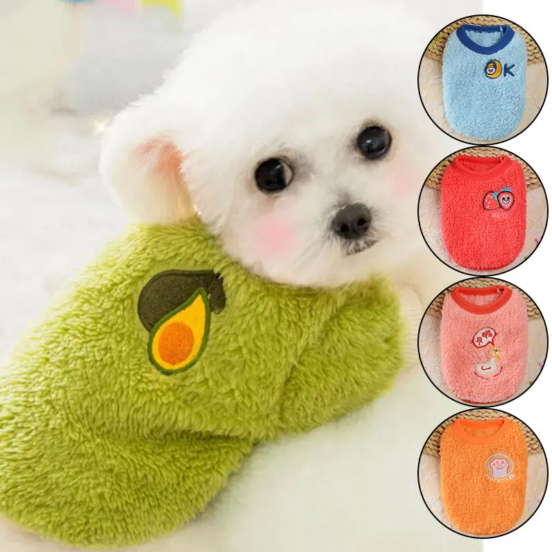 Winter Warm Pet Dog Clothes Soft Plush Coat Dog Clothes Puppy Kitten Clothing For Small Medium Dogs Puppy Chihuahua Outfit
Winter Warm Pet Dog Clothes Soft Plush Coat Dog Clothes Puppy Kitten Clothing For Small Medium Dogs Puppy Chihuahua Outfit