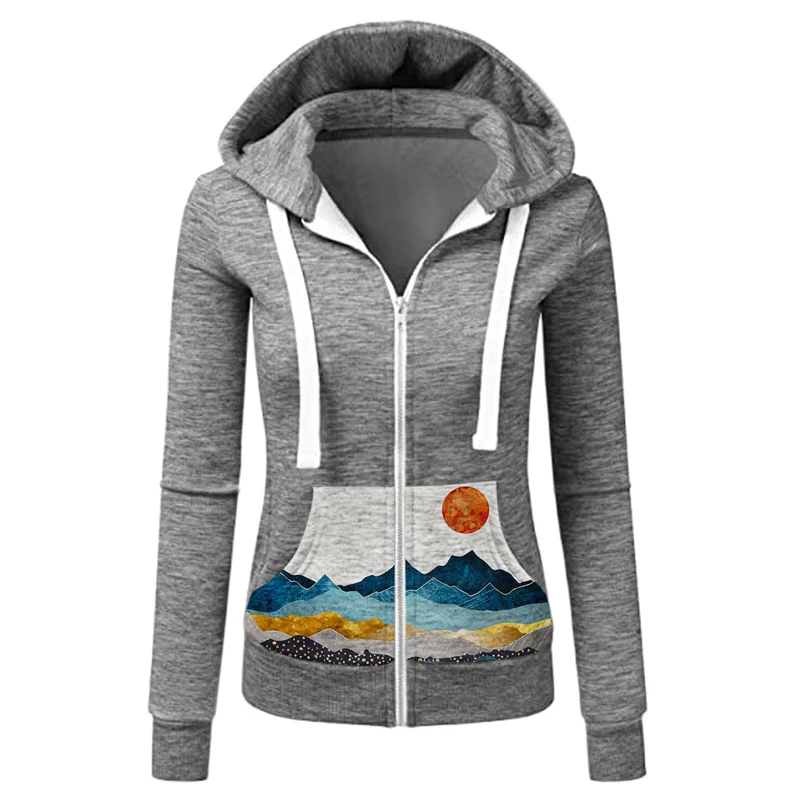 2021 Fashion Street Sport Hooded Women Vintage Printed Drawstring Hoodies Tops Autumn Winter Casual Long Sleeve Loose Sweatshirt
2021 Fashion Street Sport Hooded Women Vintage Printed Drawstring Hoodies Tops Autumn Winter Casual Long Sleeve Loose Sweatshirt